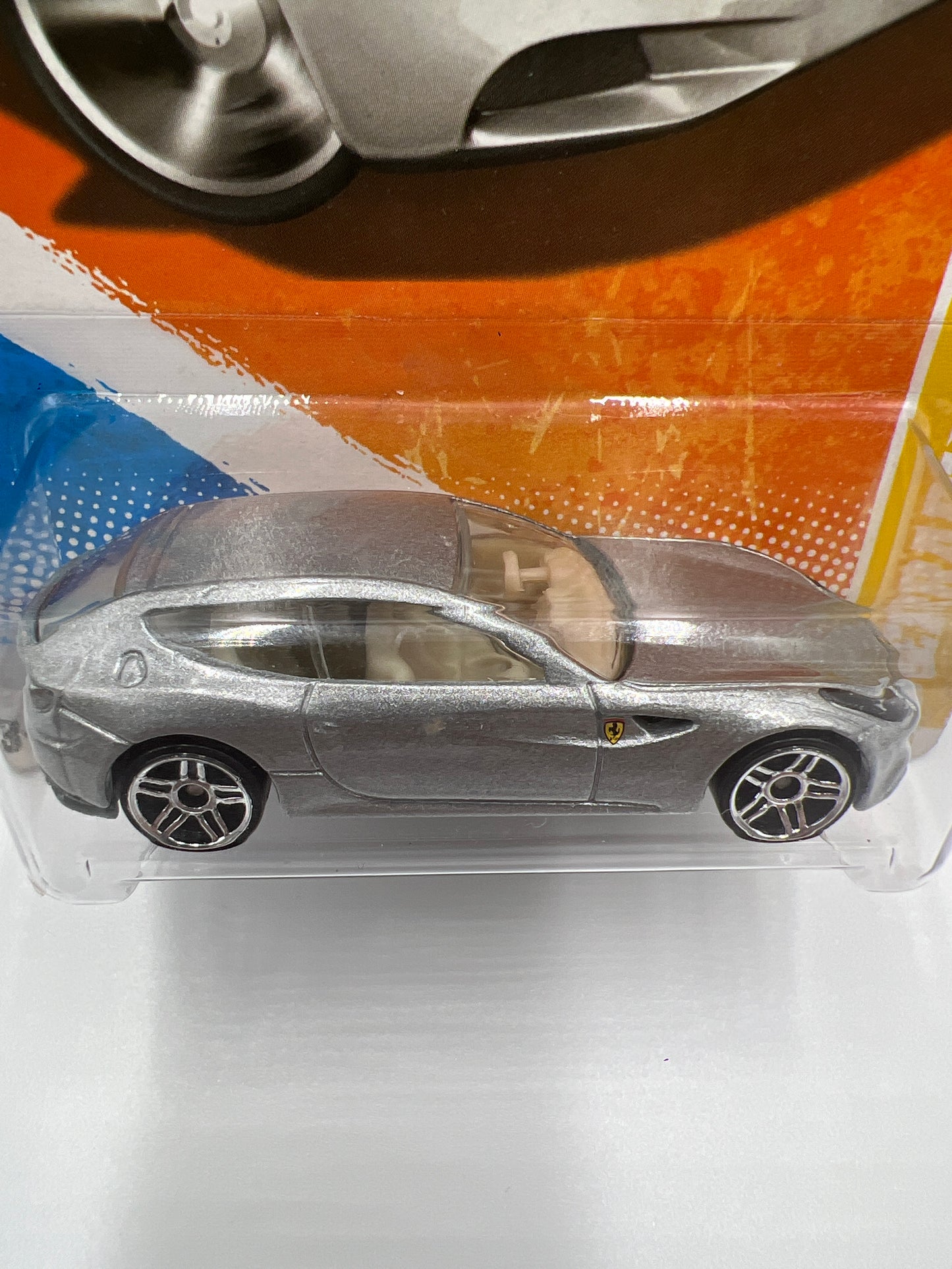 2011 Hot Wheels New Models #45 Ferrari FF Silver Metalflake Variation (SR)