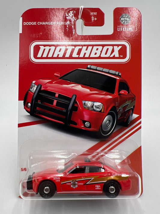 Matchbox Target Red Exclusive #5 Dodge Charger Pursuit
