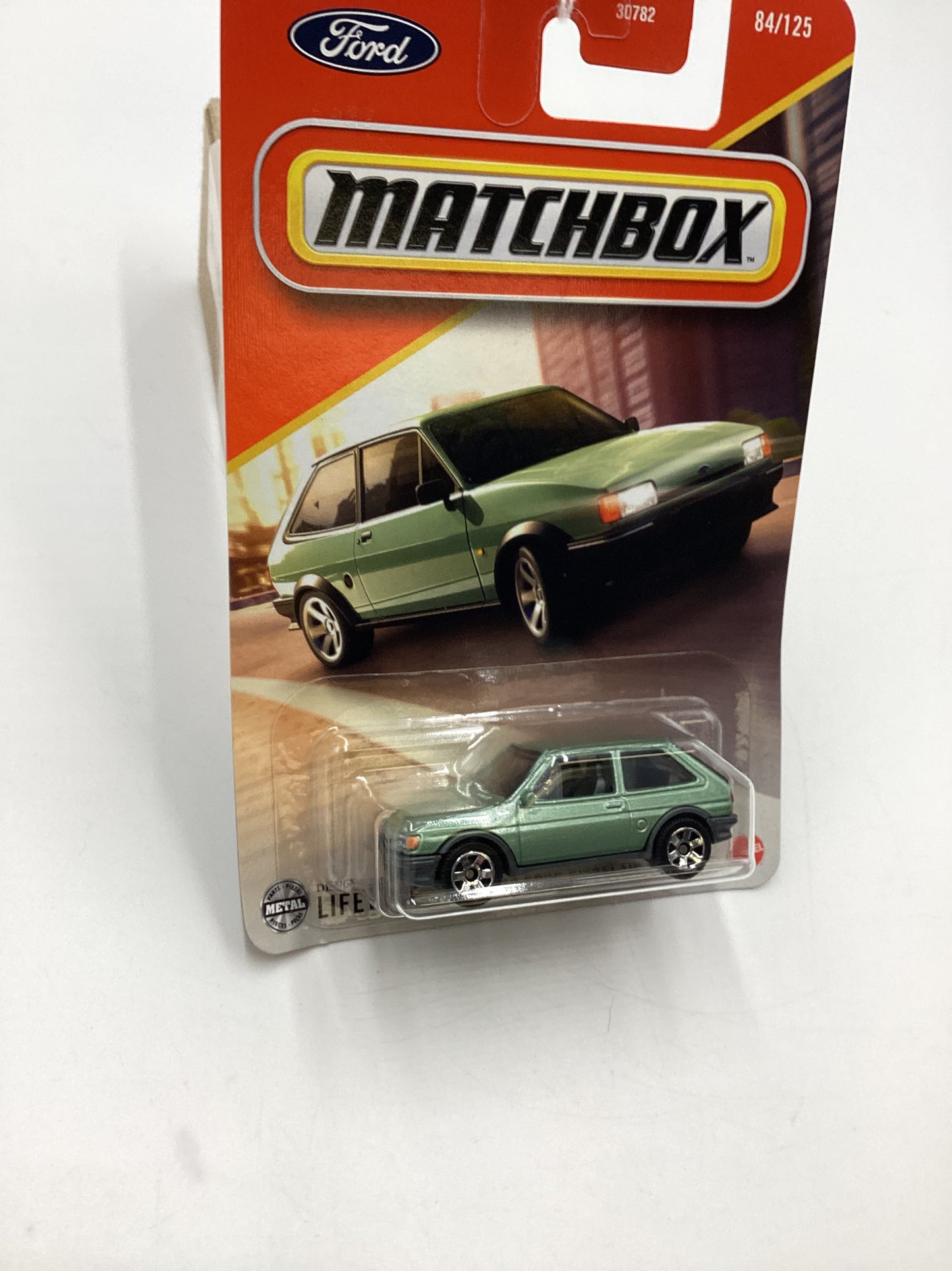 2025 Matchbox #84 1983 Ford Fiesta MK 2 Green