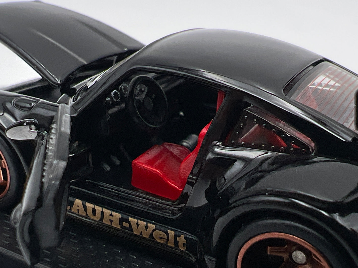 FG Models 1:64 Scale Porsche RWB 930 Black x/1999 Made