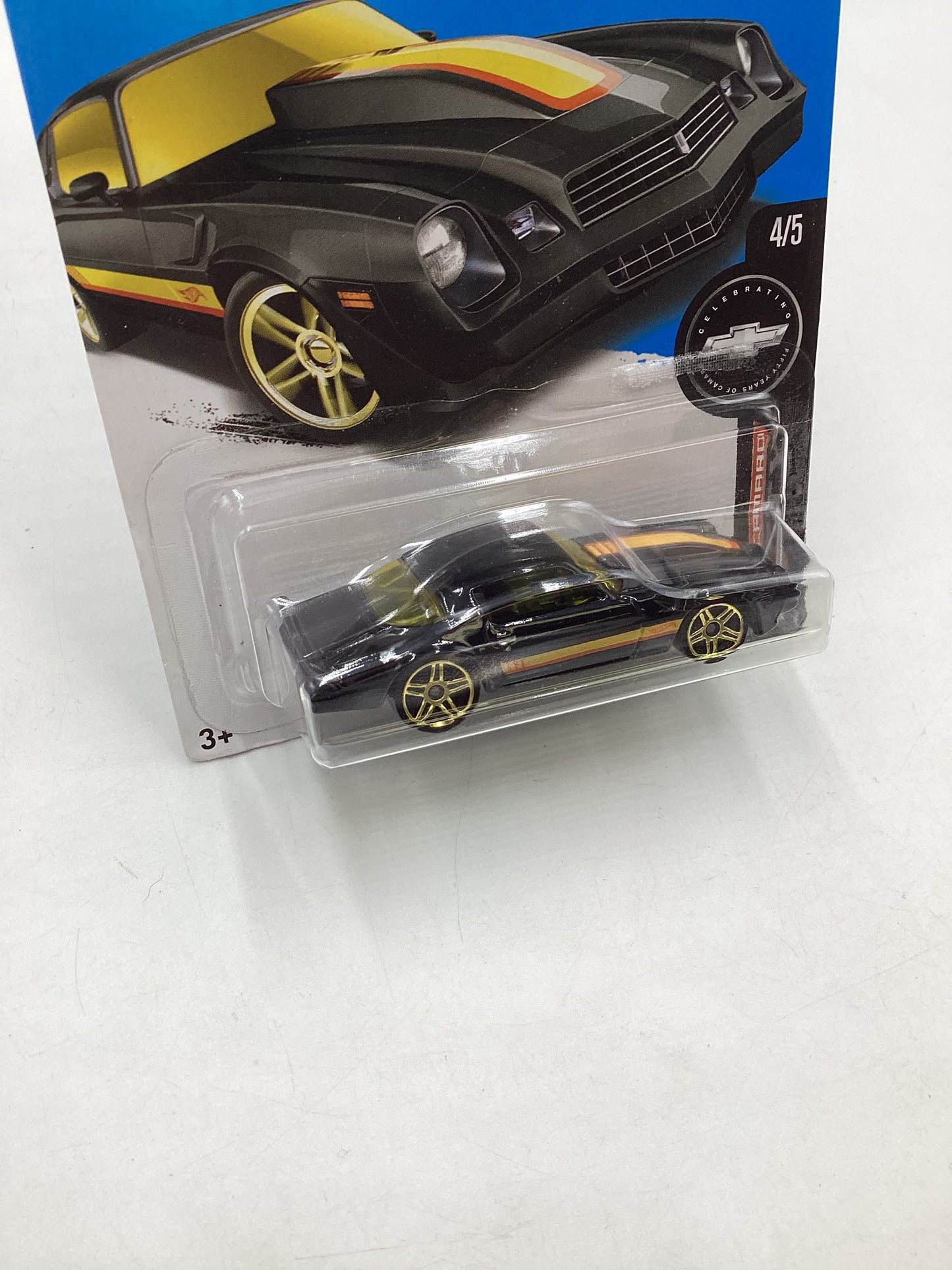 2017 Hot wheels Toys R Us Exclusive Black 81 Camaro 240A