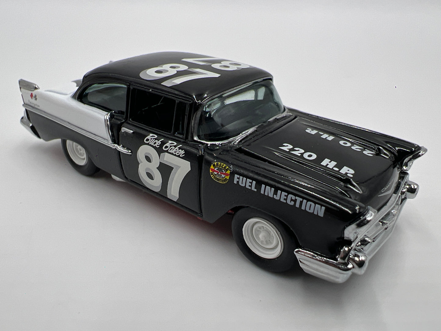Hot Wheels 1/64 Premium Legends Vintage Record Holders 57 Chevy 150 Black/White Loose