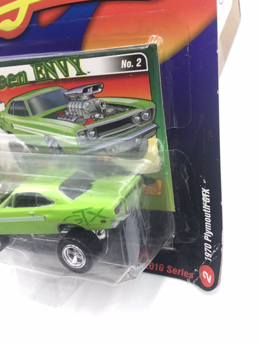 Johnny lightning zingers 1970 Plymouth GTX Green 209E