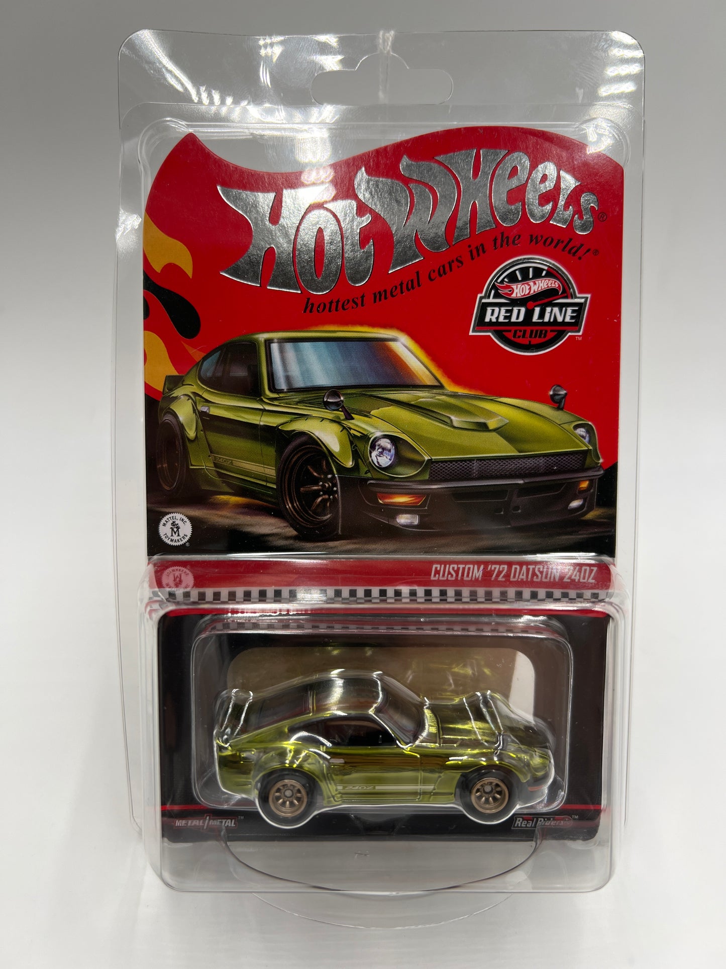 2025 Hot Wheels RLC Exclusive Custom 72 Datsun 240Z Green W/Protector