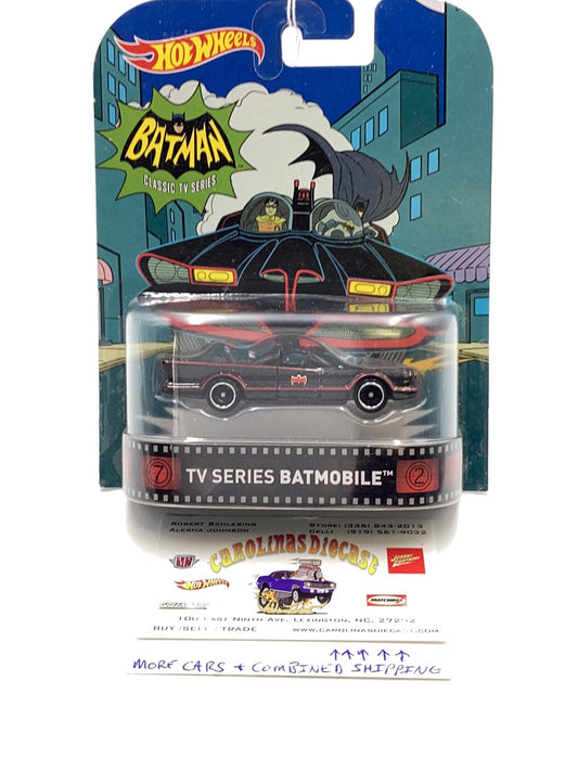 Hot wheels retro entertainment Batman TV Series Batmobile