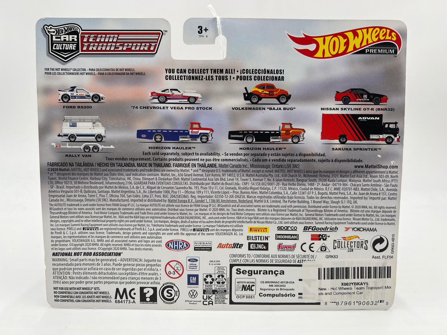 Hot Wheels Car Culture Team Transport #34 74 Chevrolet Vega Pro Stock & Horizon Hauler Summit 280E