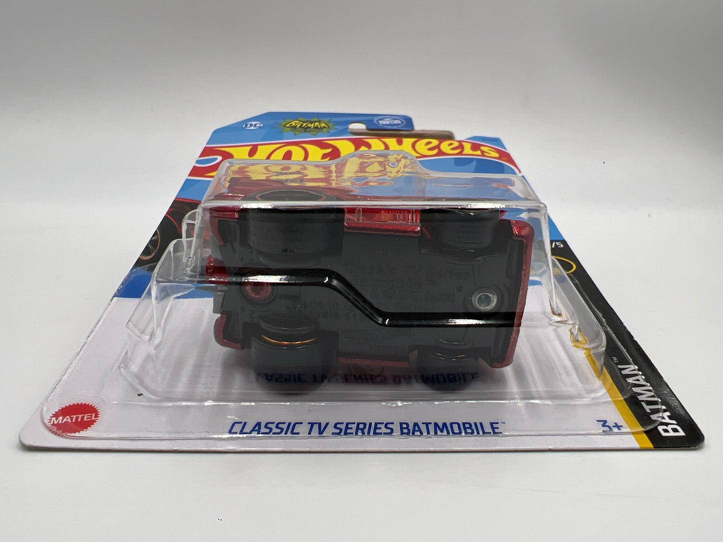 2023 Hot Wheels Super Treasure Hunt #3 Classic TV Series Batmobile Red W/Protector