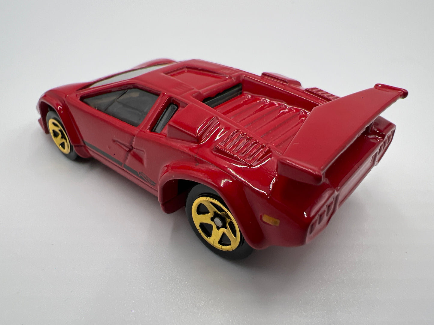 Hot Wheels 1/64 Walmart Exclusive Lamborghini Series  Lamborghini Countach LP500 Red Loose