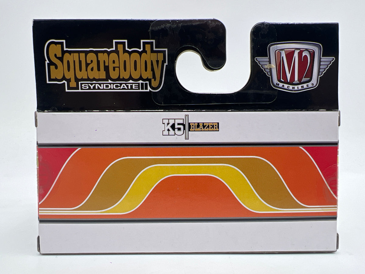 M2 Machines WMTS18 Squarebody Syndicate 1974 Chevrolet K5 Blazer White