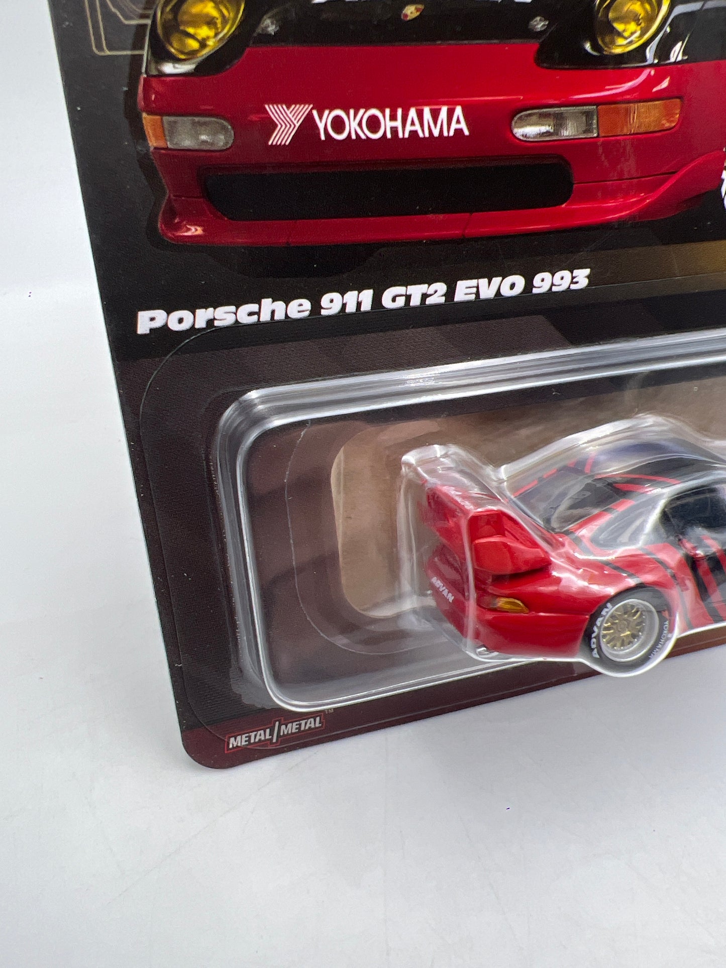 2025 Hot Wheels RLC Elite 64 #14 Advan Porsche 911 GT2 Evo 993 W/Protector
