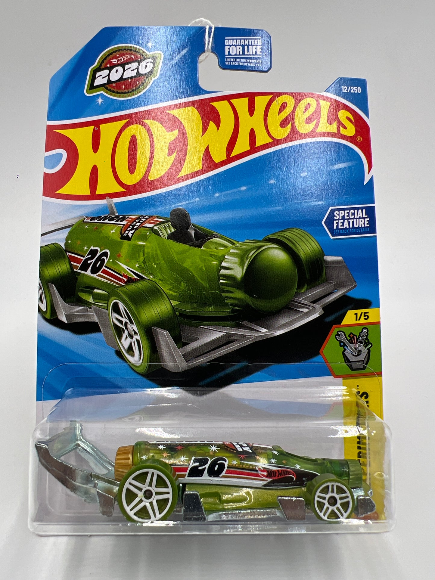 2026 Hot Wheels A Case Experimotors #12 Happy New Year Carbonator Green 112H