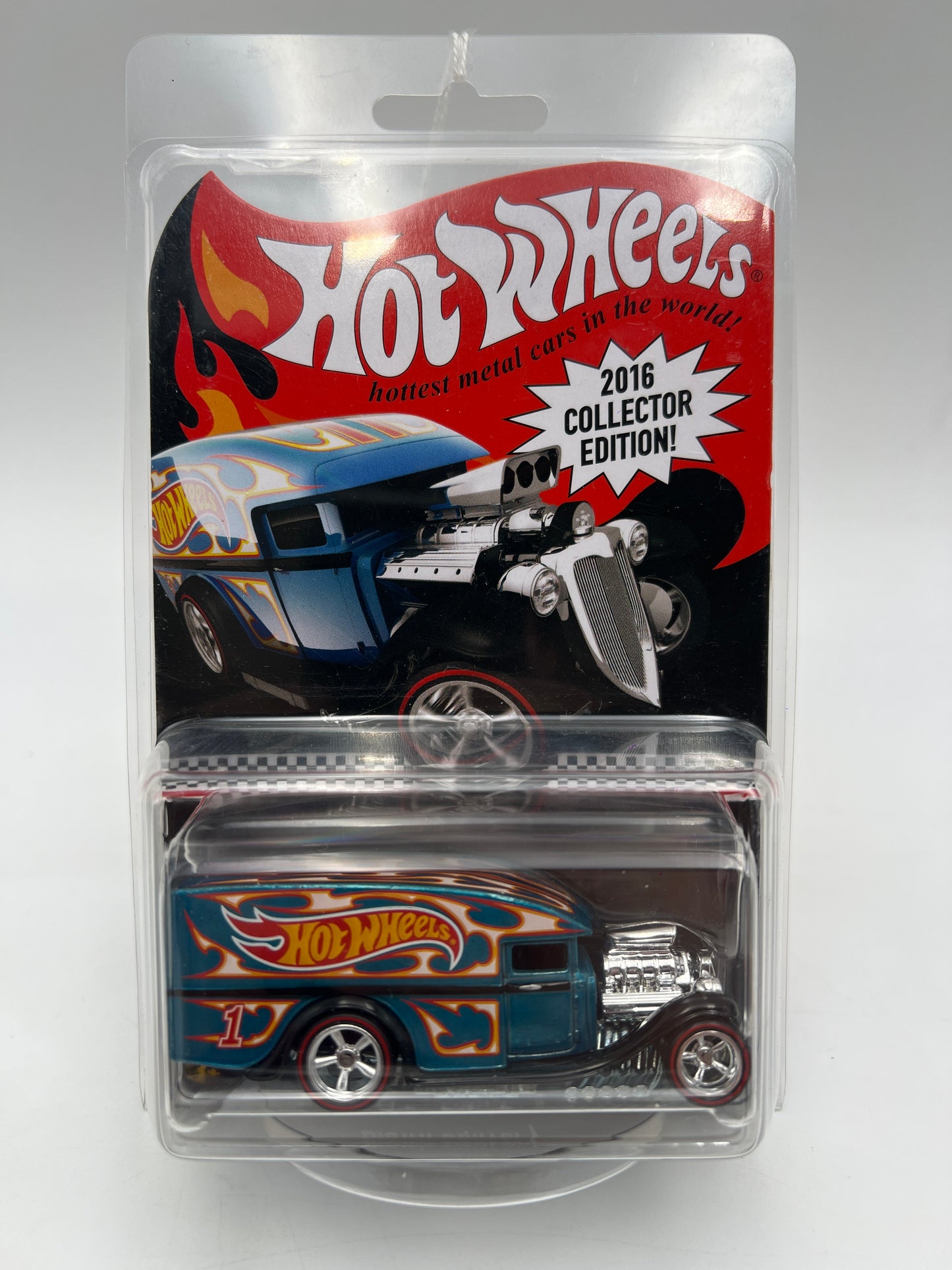 2016 Hot Wheels RLC Mail In #1 Blown Delivery Blue W/Protector