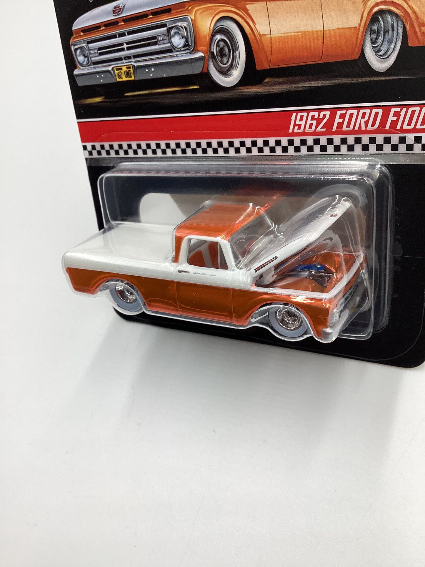 2022 Hot Wheels RLC #13266/25000 1962 Ford F100 Orange with protector