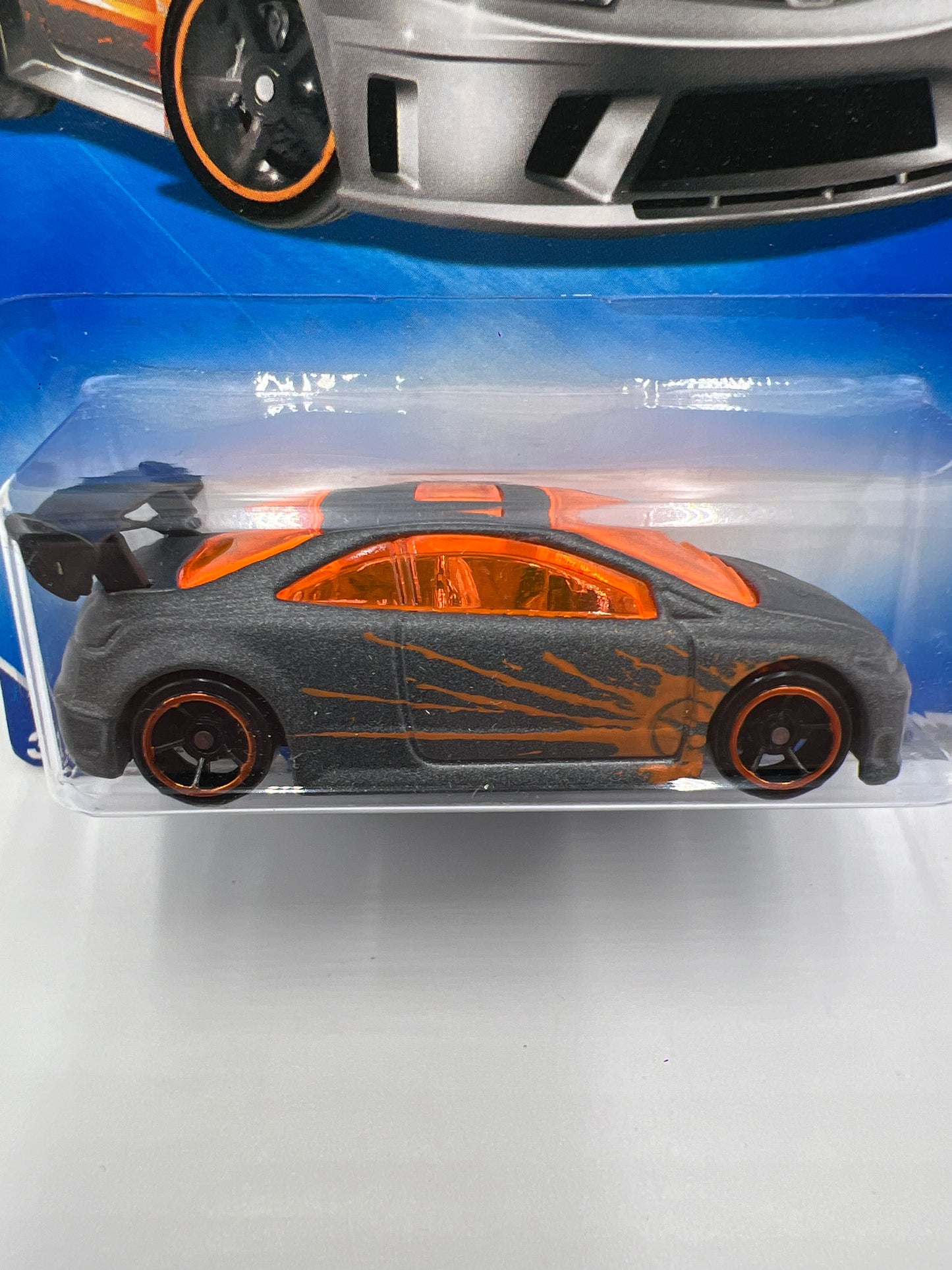 2009 Hot Wheels Modified Rides #162 Honda Civic Si Gray Has Vein SR
