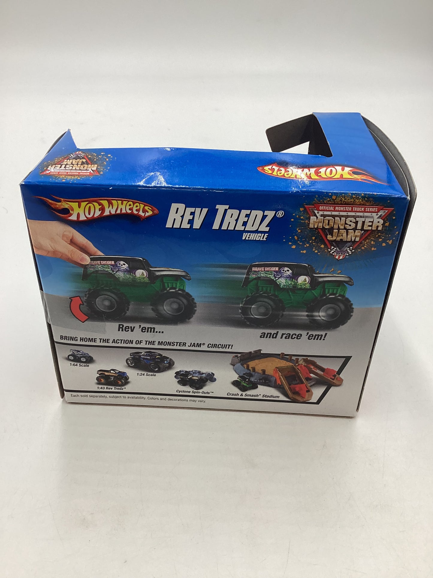 Hot Wheels Monster Jam Rev Tredz Maximum Destruction