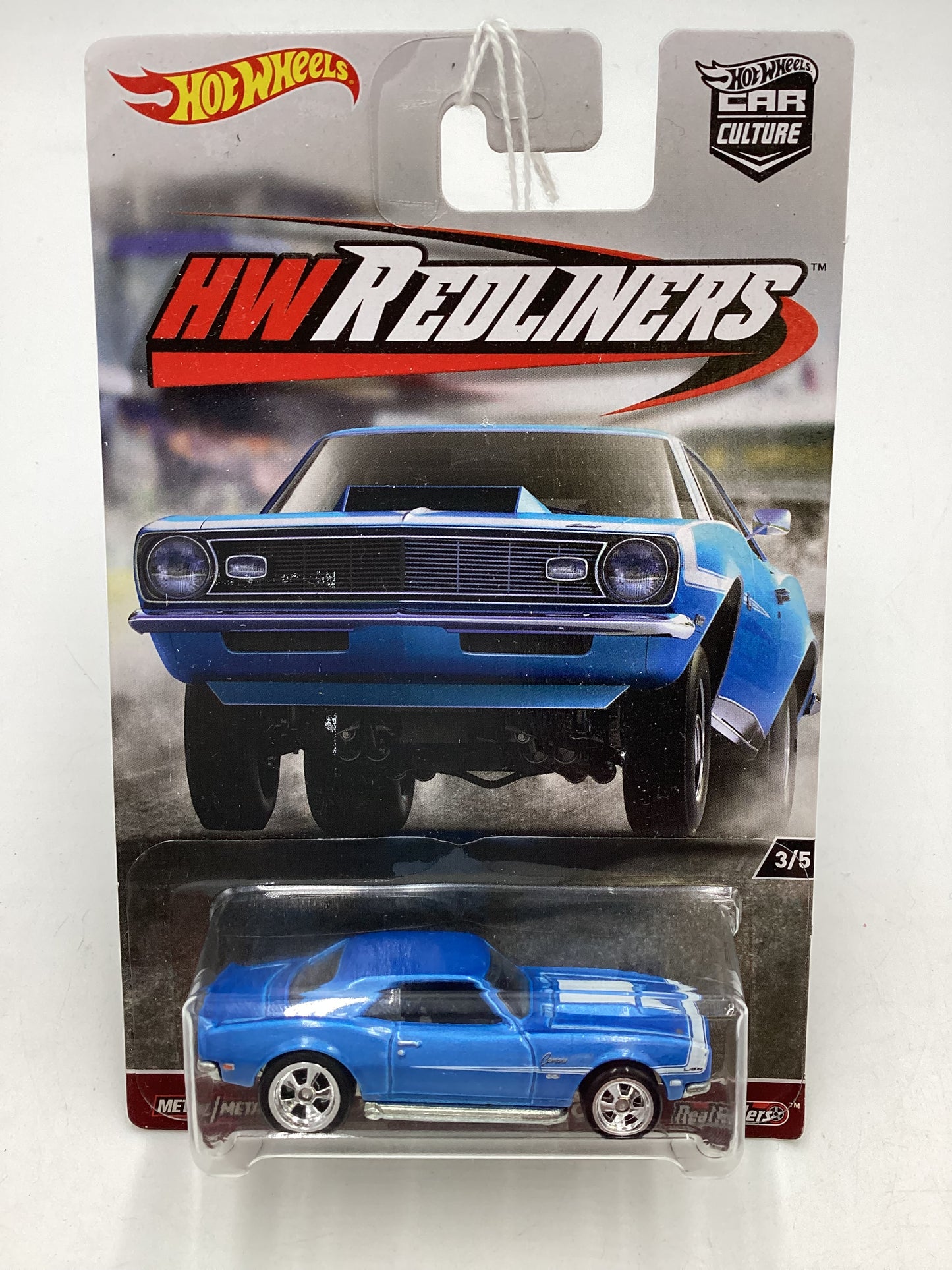 HW 2017 Redliners 3/5 68 Copo Camaro read description 245R