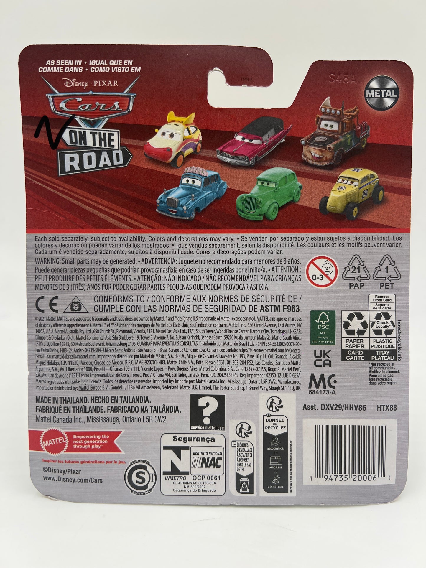 Disney Pixar Cars Tractor Ghost