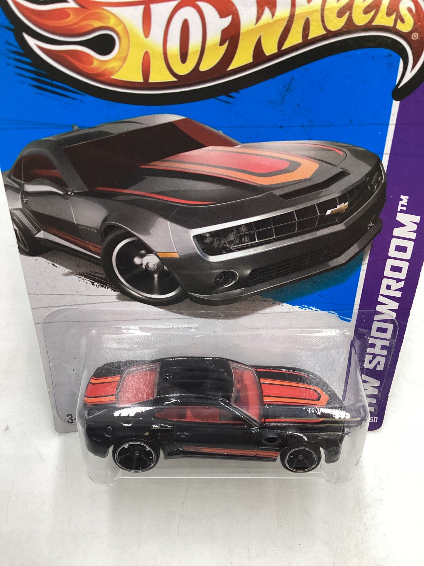 2013 Hot Wheels #226 10 Camaro SS Black 3B