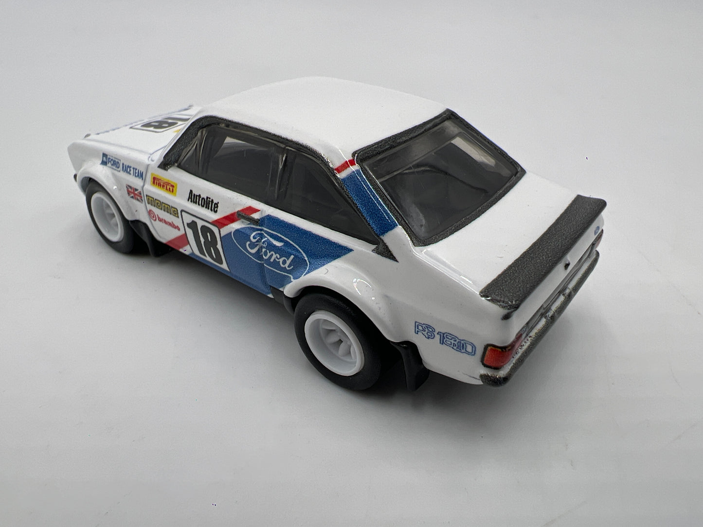 Hot Wheels Diorama Premium 78 Ford Escort RS 1800 MK2 White Loose