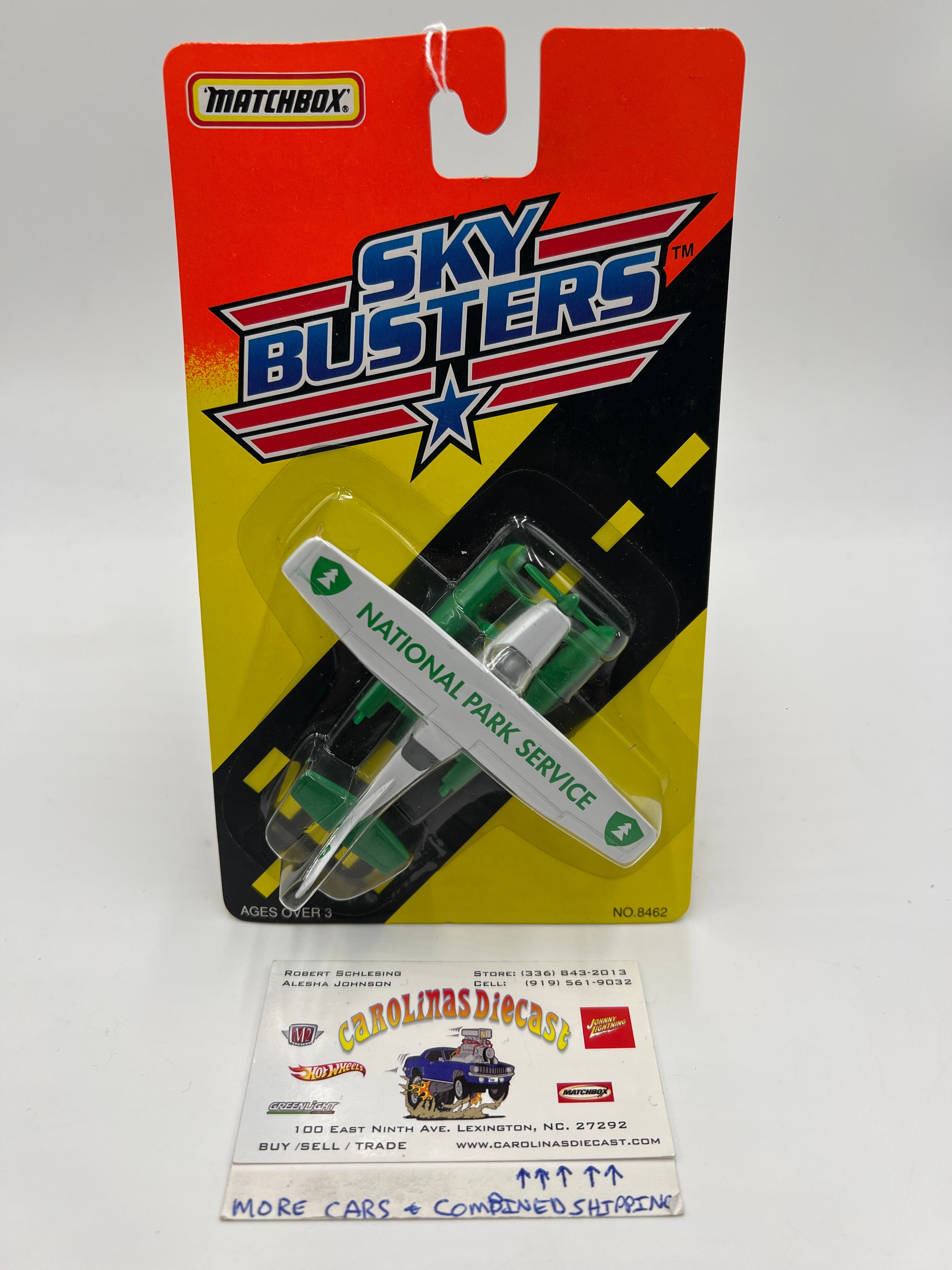 Matchbox Skybusters 8462 #3 National Parks Service Ski Plane (#2