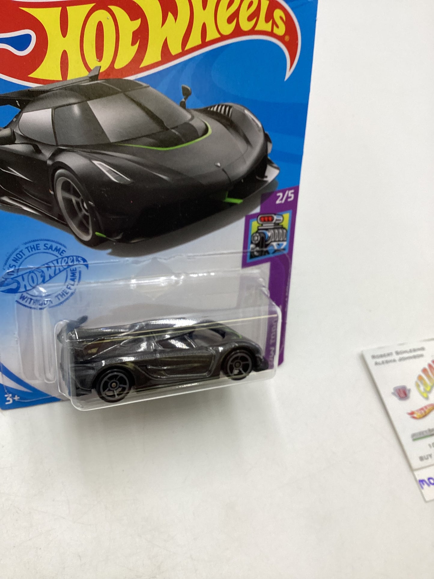 2021 Hot Wheels #86 2020 Koenigsegg Jesko Gray 104C