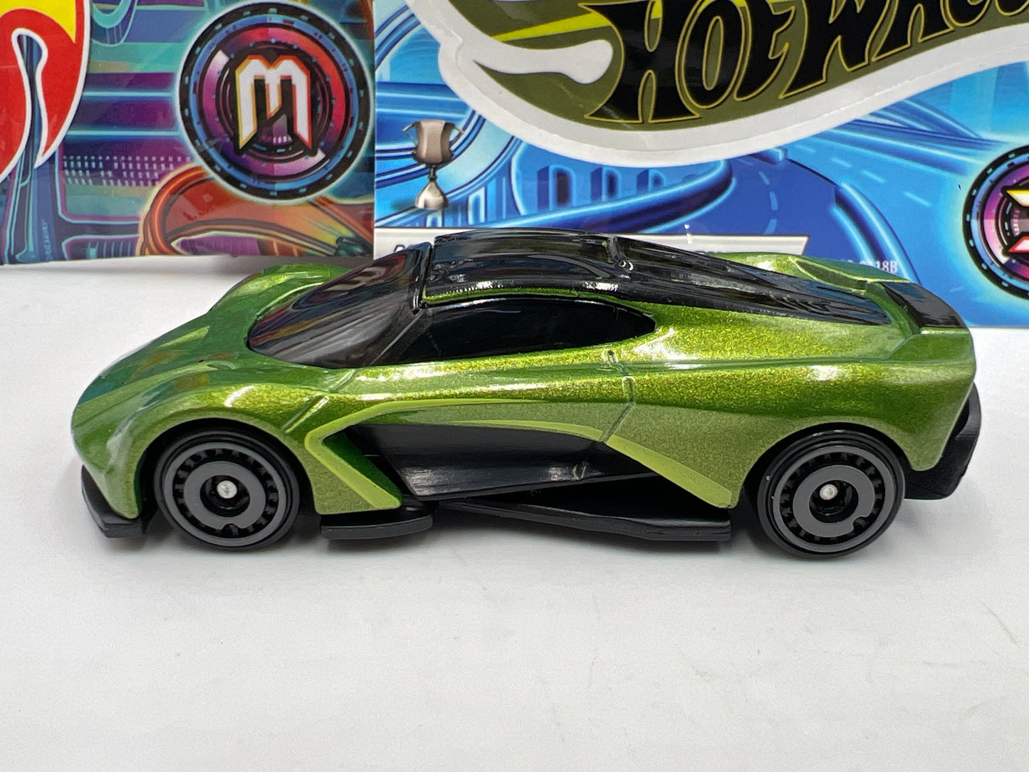 2025 Hot Wheels Mystery Models Series 3 #2 CHASE Aston Martin Valhalla Green