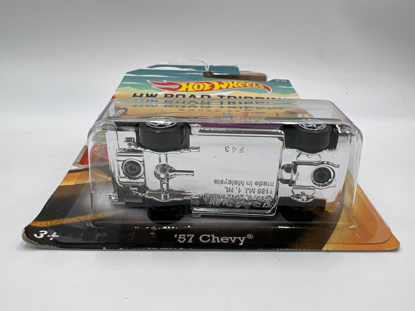 2014 Hot Wheels HW Road Trippin #9 57 Chevy Black 161A