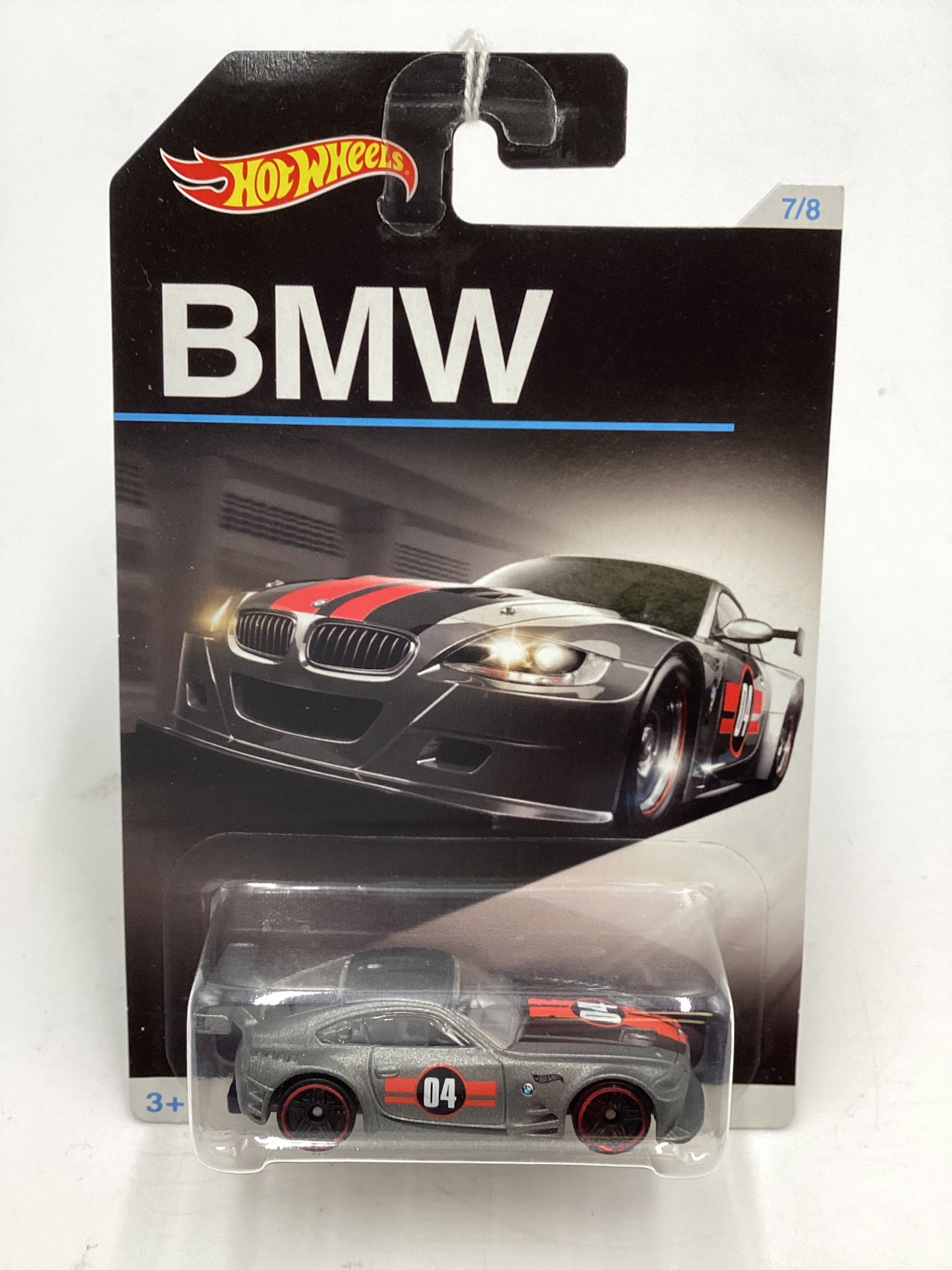 Hot Wheels BMW Series #7 BMW Z4 M Gray Walmart Exclusive 152D