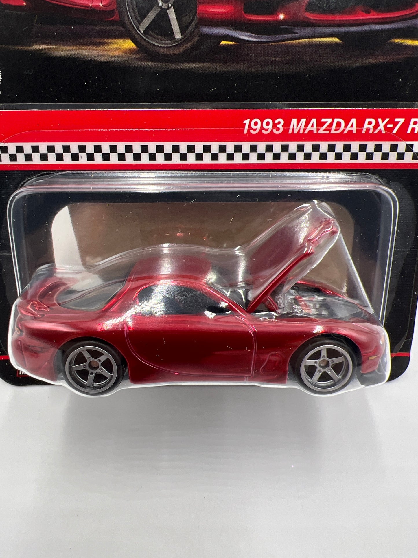 2024 Hot Wheels RLC 1993 Mazda RX-7 R1 Red W/Protector