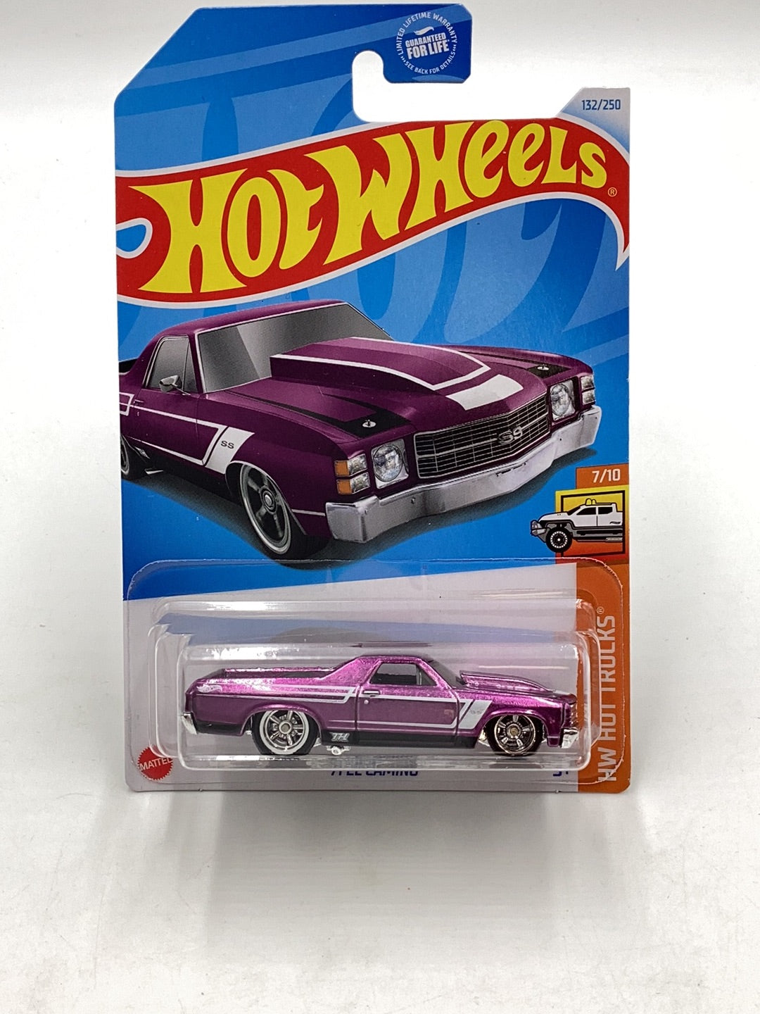 Hot Wheels 2024 Super Treasure Hunt #132 71 El Camino with protector