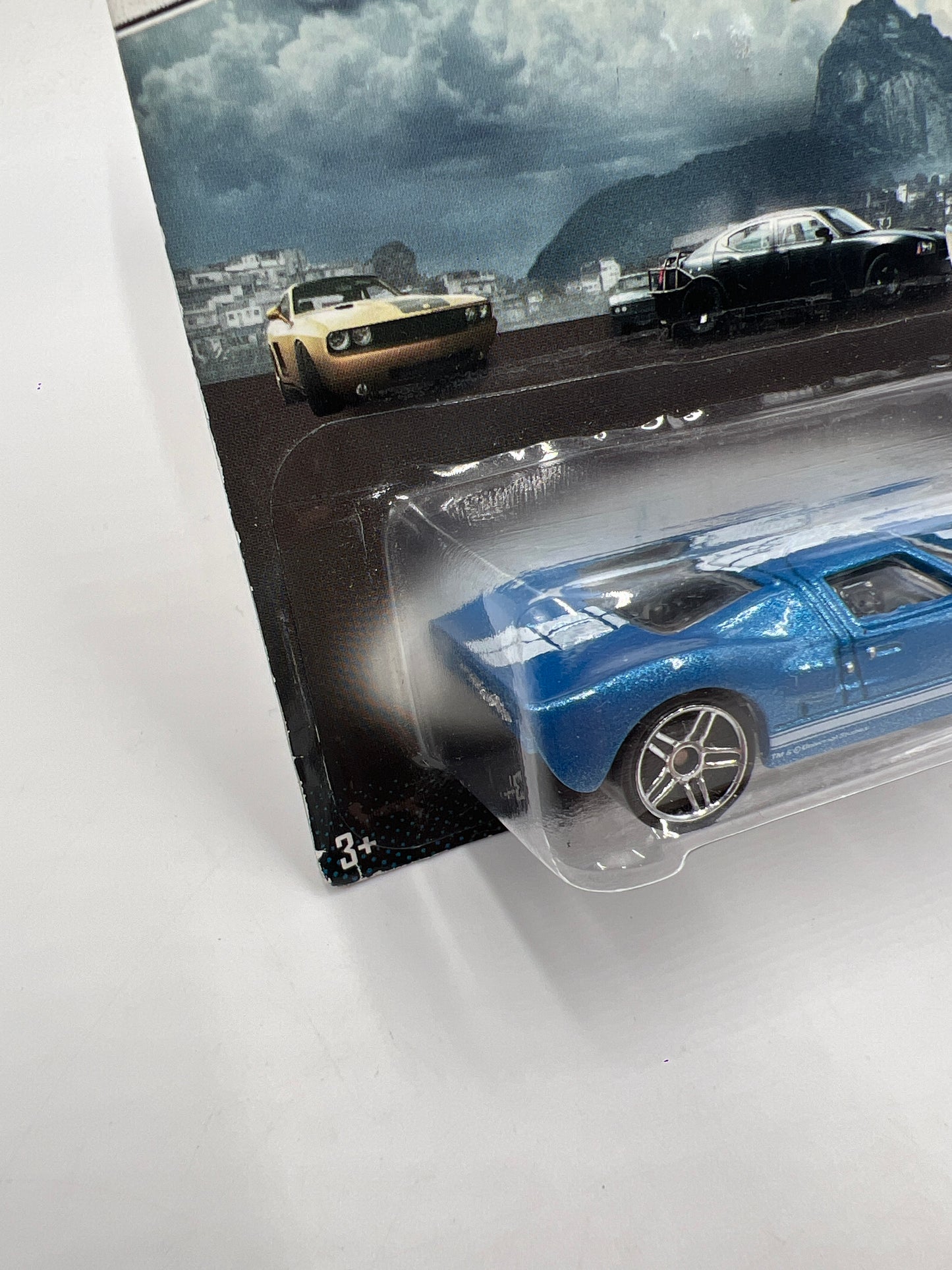 Hot Wheels Fast and Furious Fast Five #8 Ford GT-40 Blue 71G