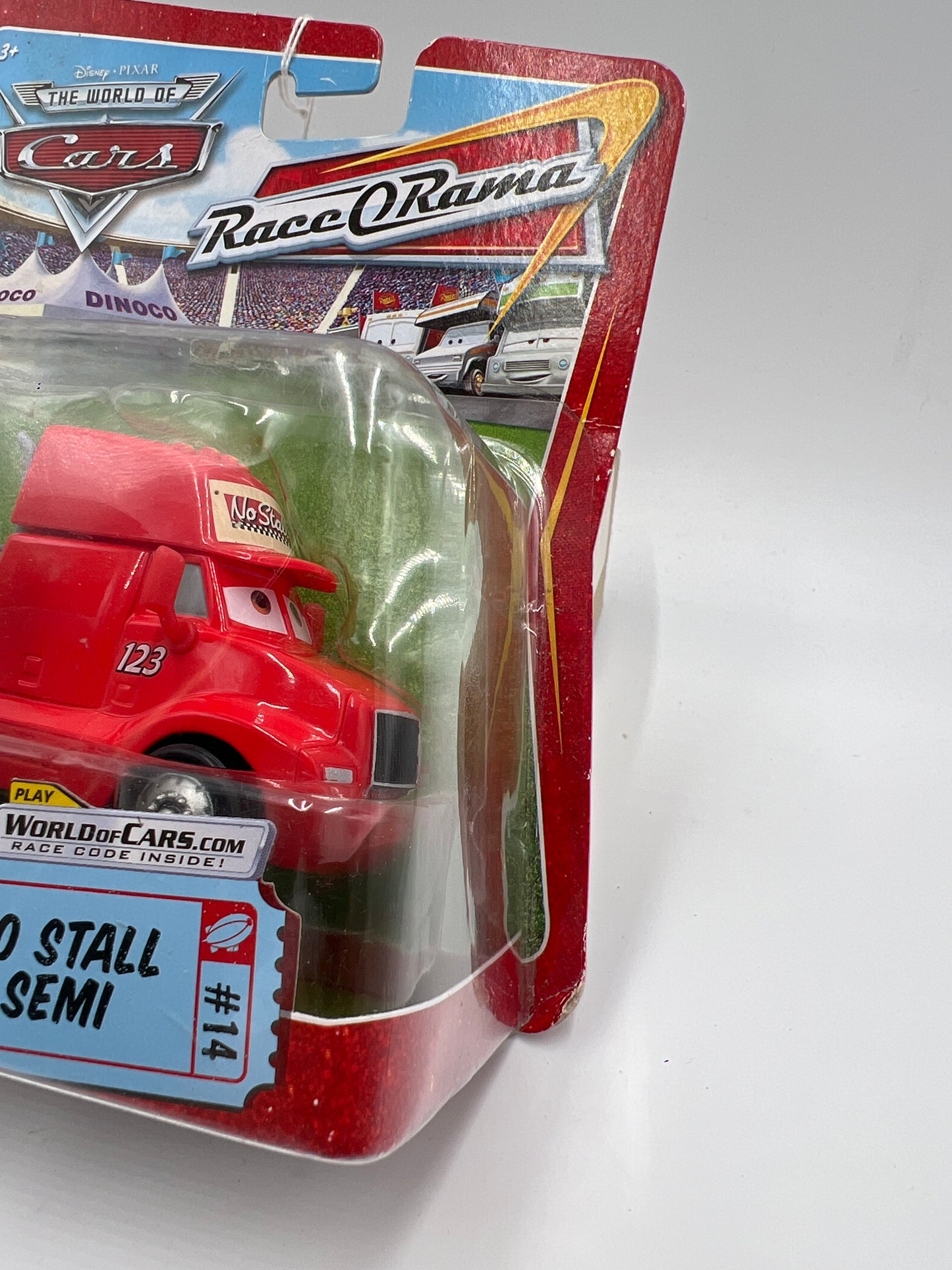 Disney Pixar The World Of Cars Race O Rama #14 Mega Size No Stall Semi 141A