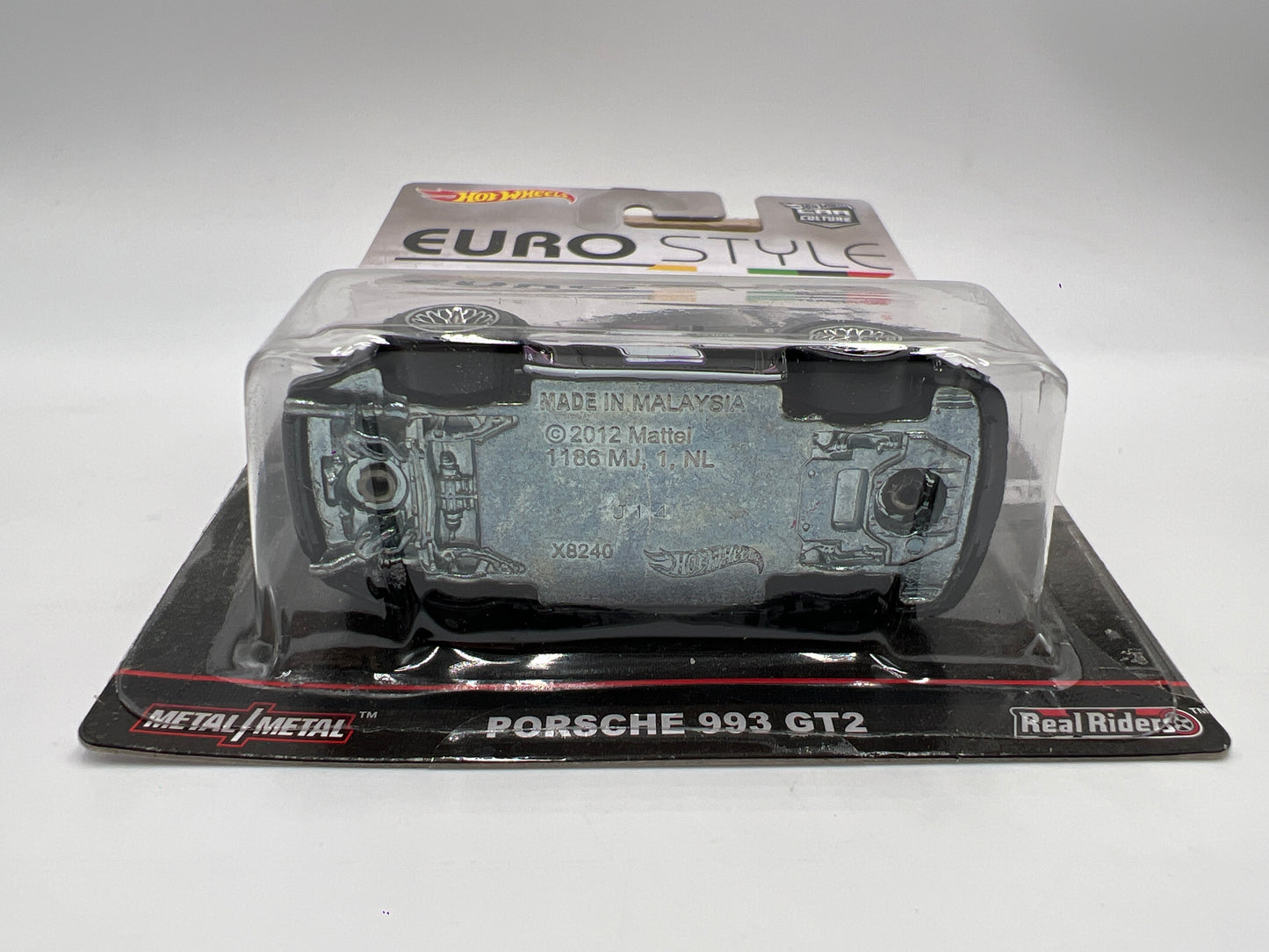 Hot Wheels Car Culture Euro Style #1 Porsche 993 GT2 Black W/Protector