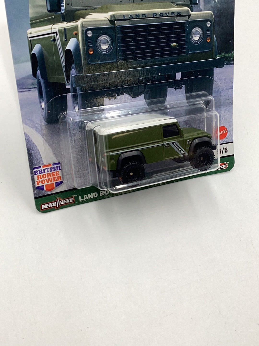 Hot Wheels British Horse Power Land Rover Defender 110 Hard Top 5/5 256C