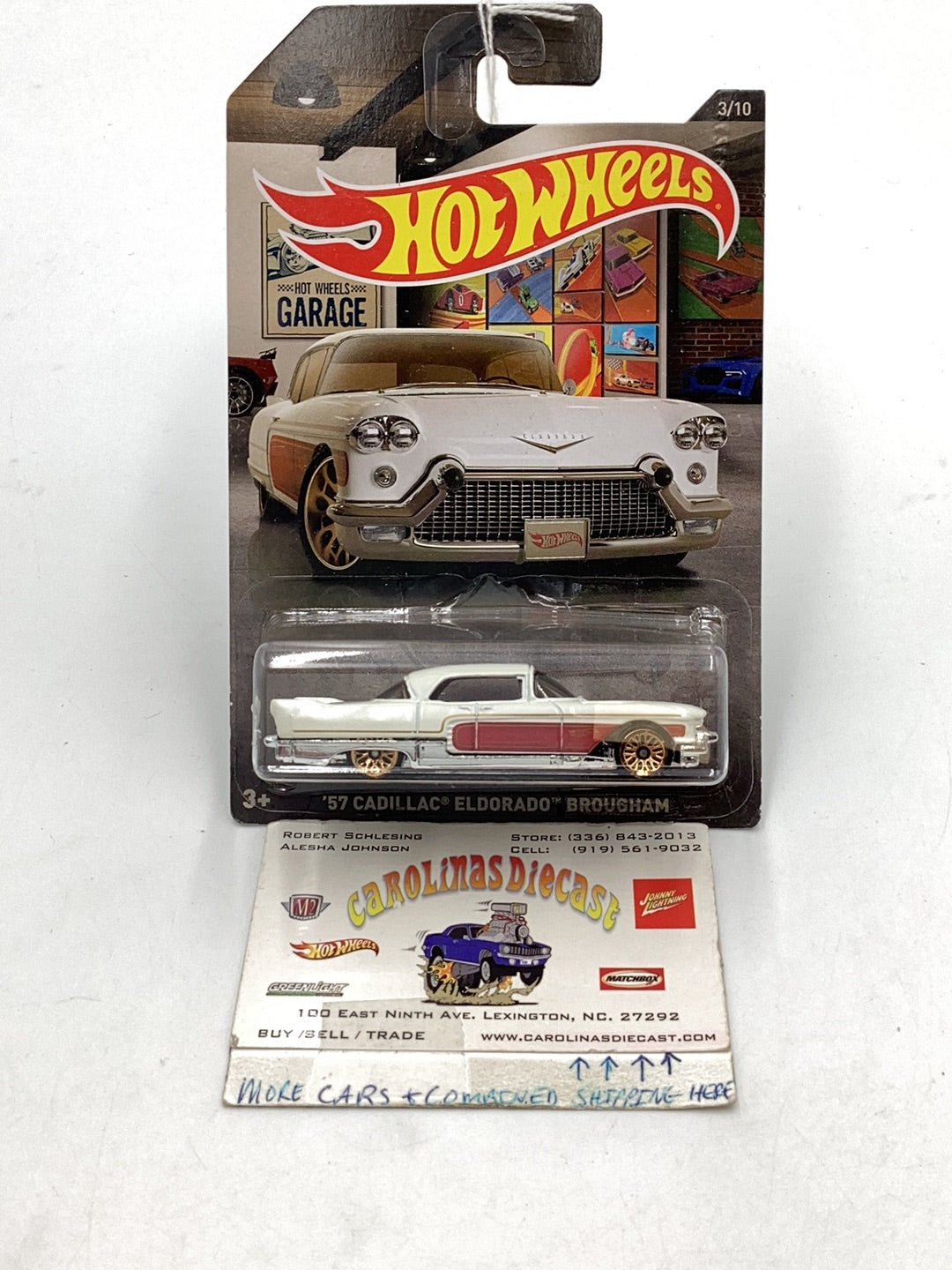 Hot Wheels Garage 3/10 57 Cadillac Eldorado Brougham 151B