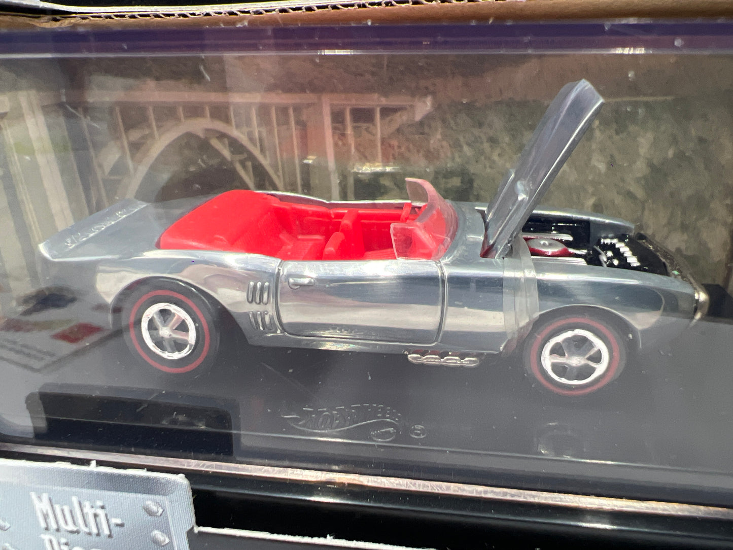 Hot Wheels Collectibles Black Box 68 Custom Firebird Convertible Chrome WR