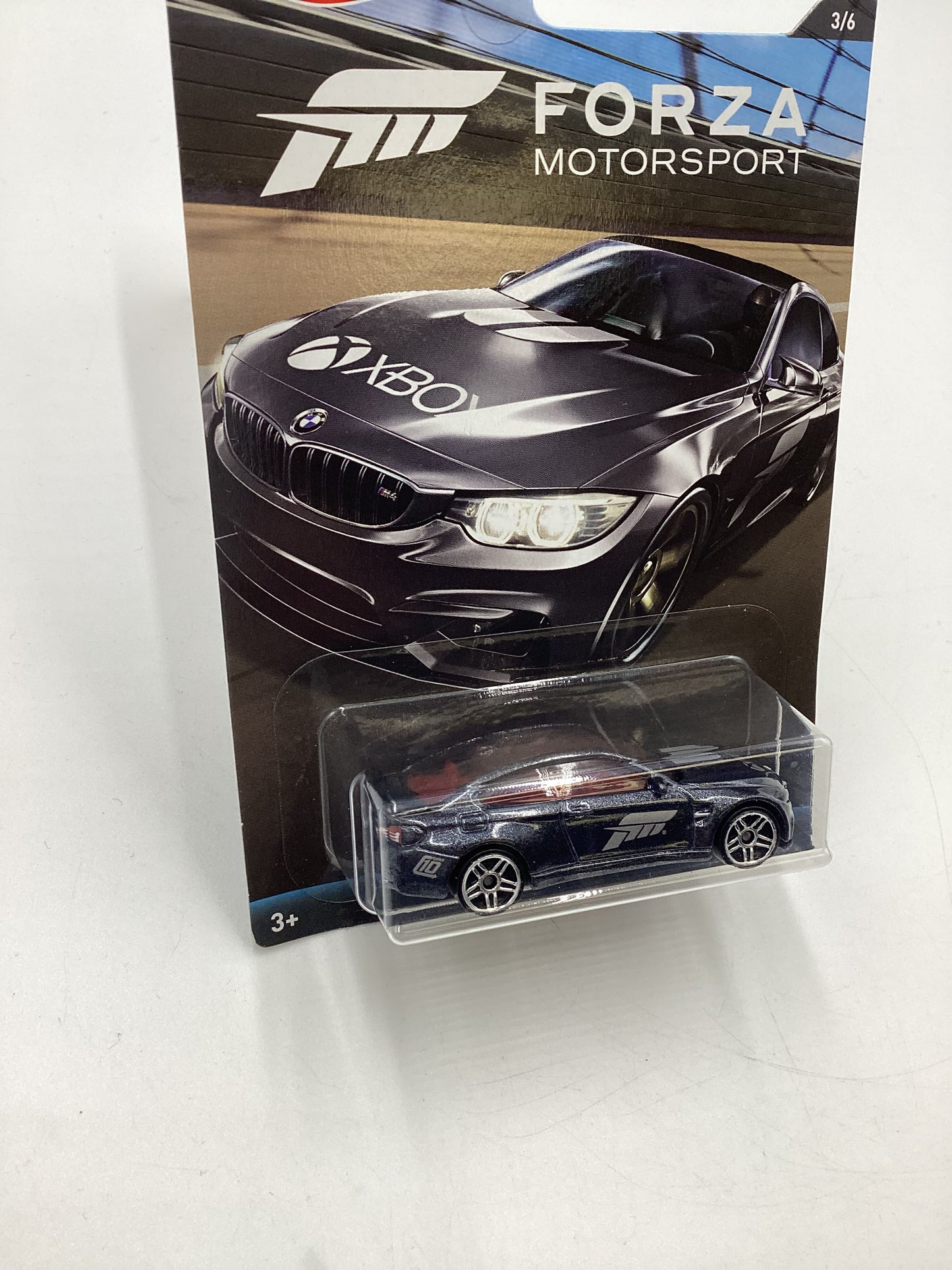 2017 Hot Wheels Forza Motorsport #5 BMW M4 Dark Gray