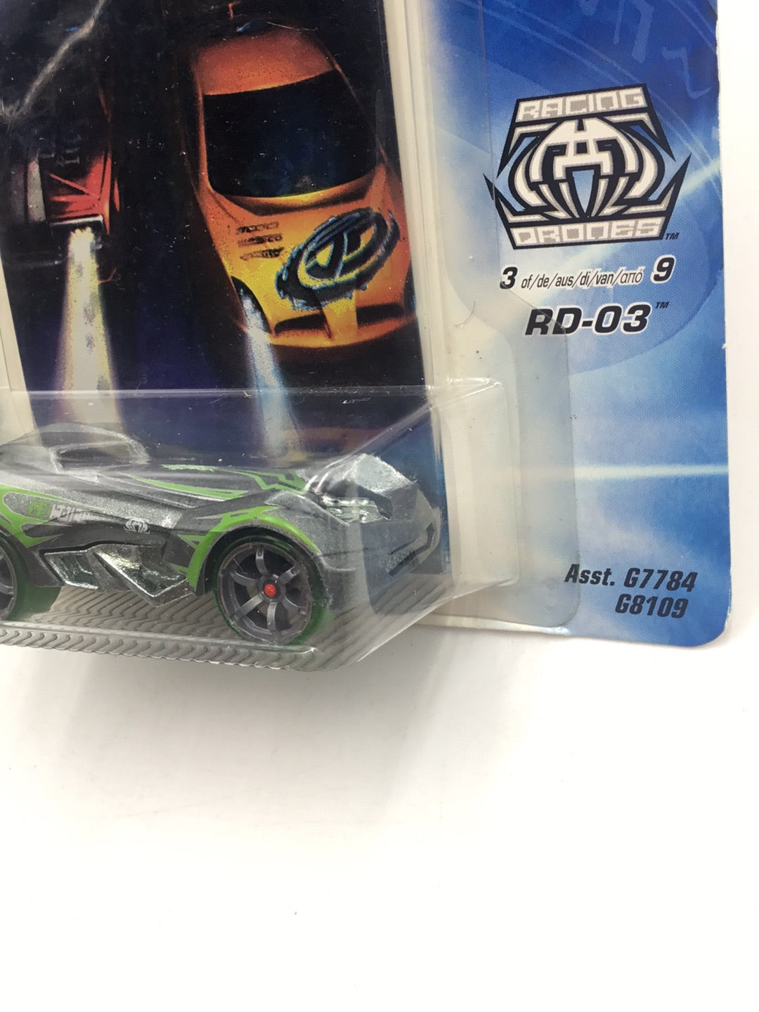 Hot wheels Acceleracers Racing Drones RD-03 3 of 9 Grey