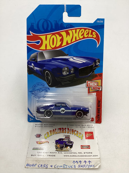 2021 Hot wheels #179 Blue 70 Chevy Camaro RS 2H