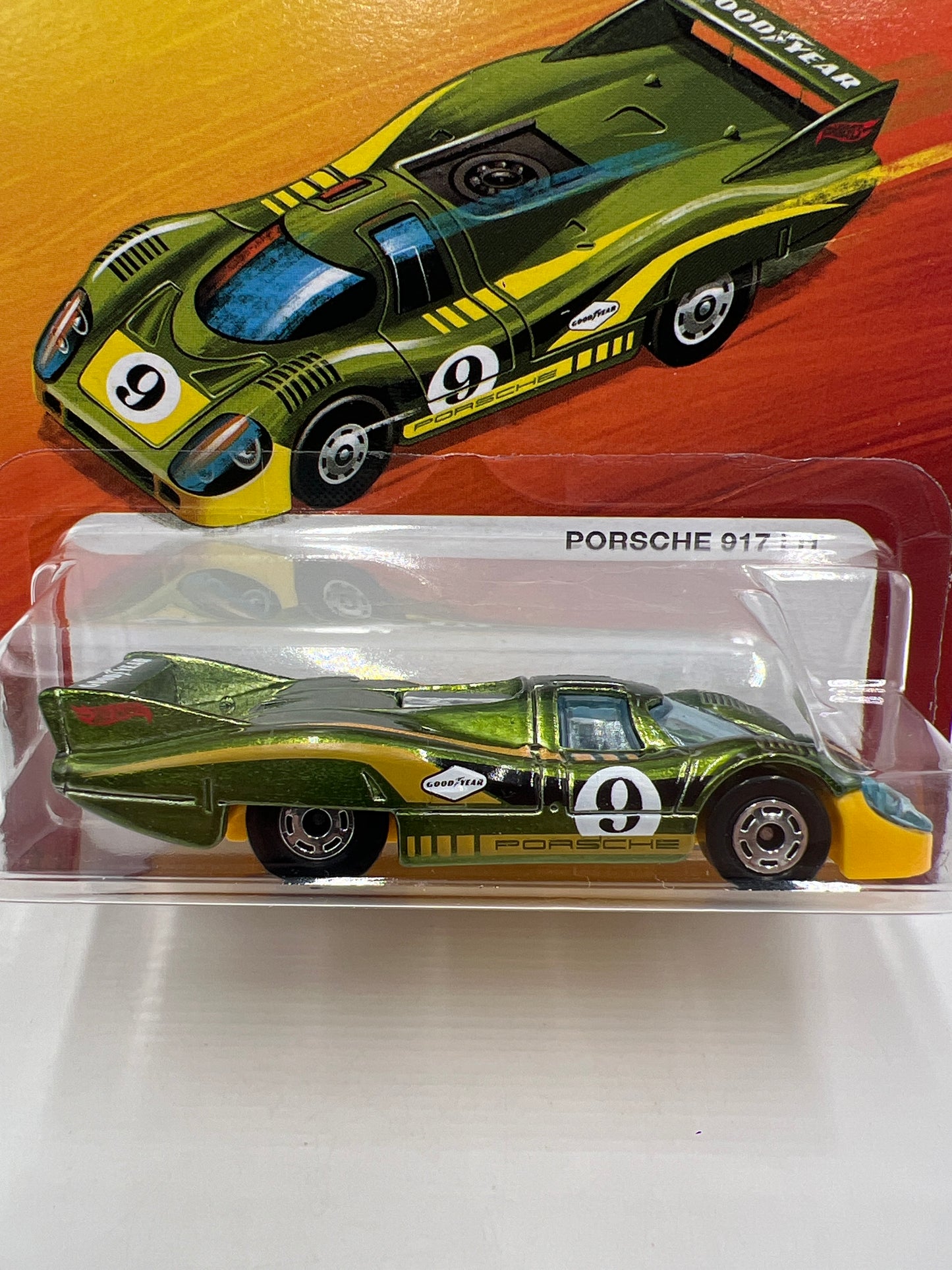 Hot Wheels Target Exclusive The Hot Ones #4 Porsche 917 LH Green