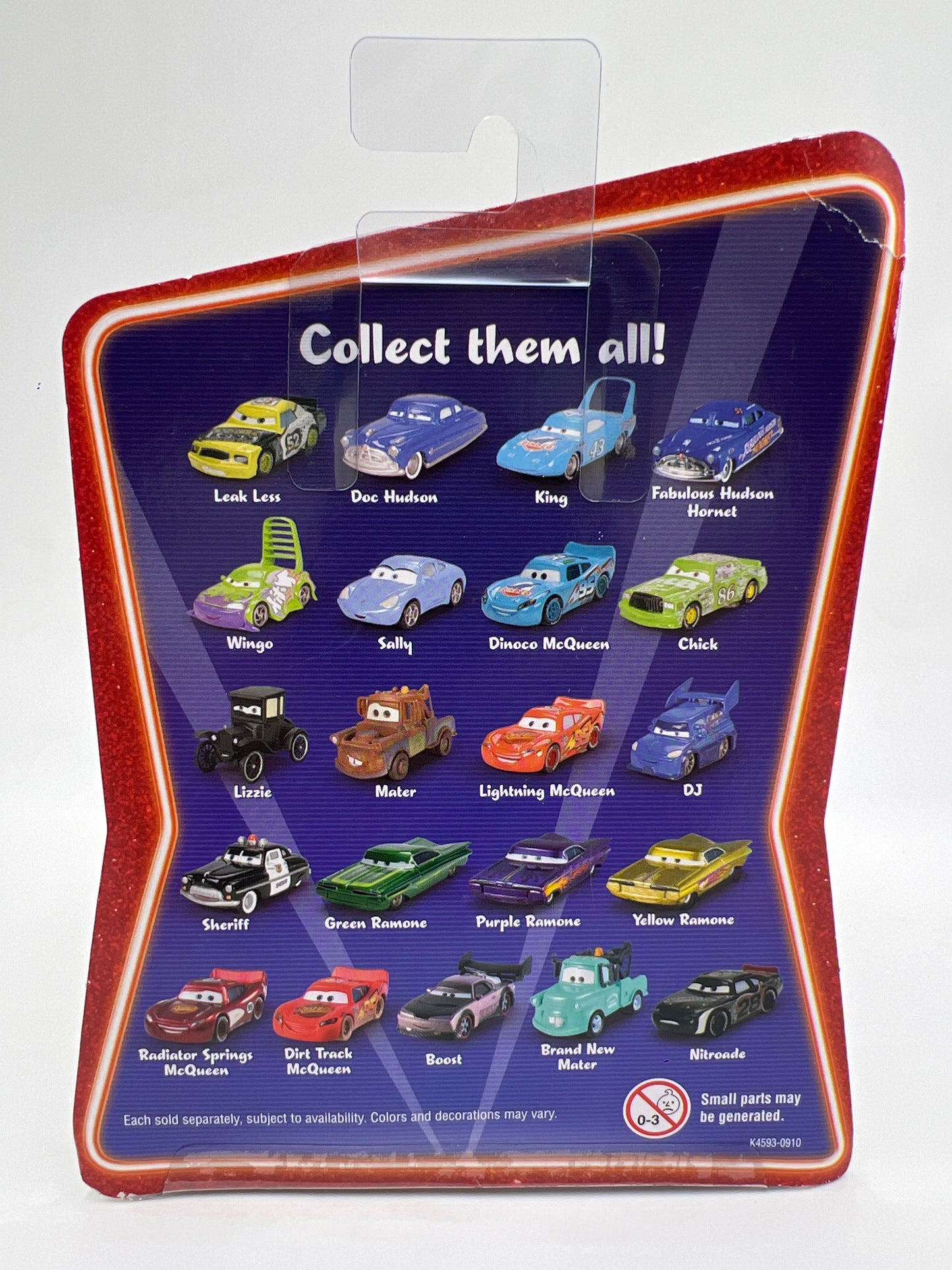 Disney Pixar Cars Supercharged Cruisin McQueen 141a