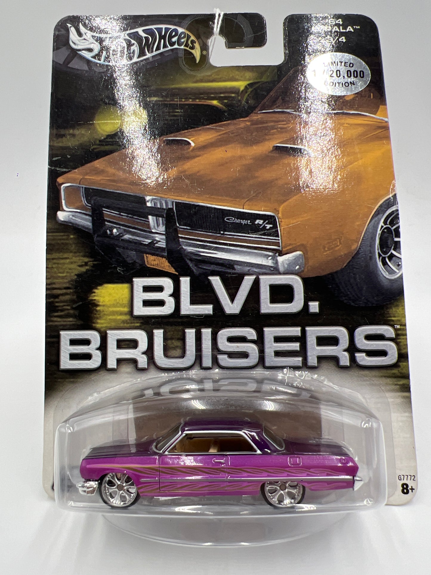 Hot Wheels Premium Blvd Bruisers #3 64 Impala Pink/Purple