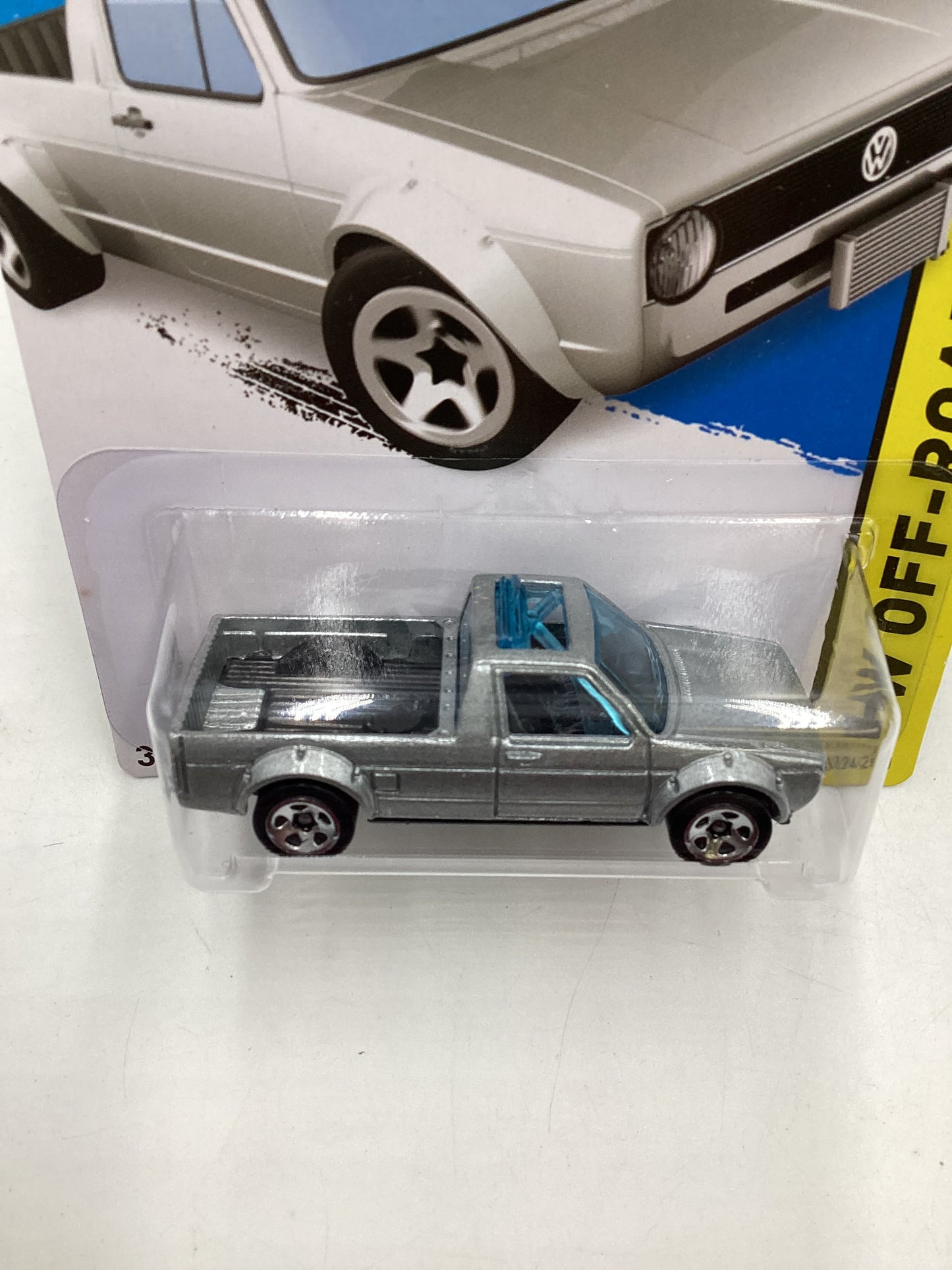 2015 Hot Wheels Off Road #124 Volkswagen Caddy Silver 95F