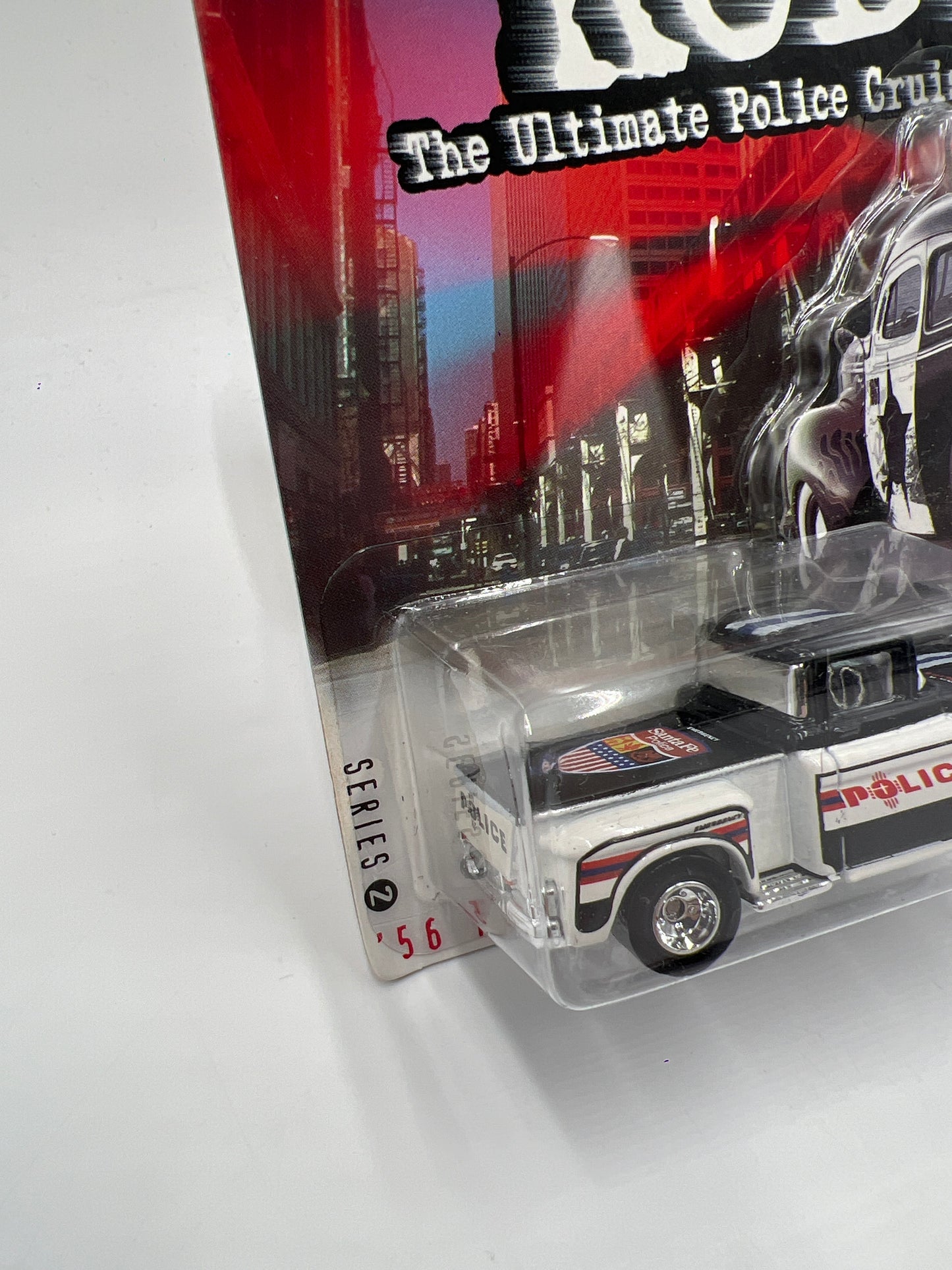 Hot Wheels Cop Rods Series 2 Santa Fe NM 56 Flashsider W/Real Riders SR