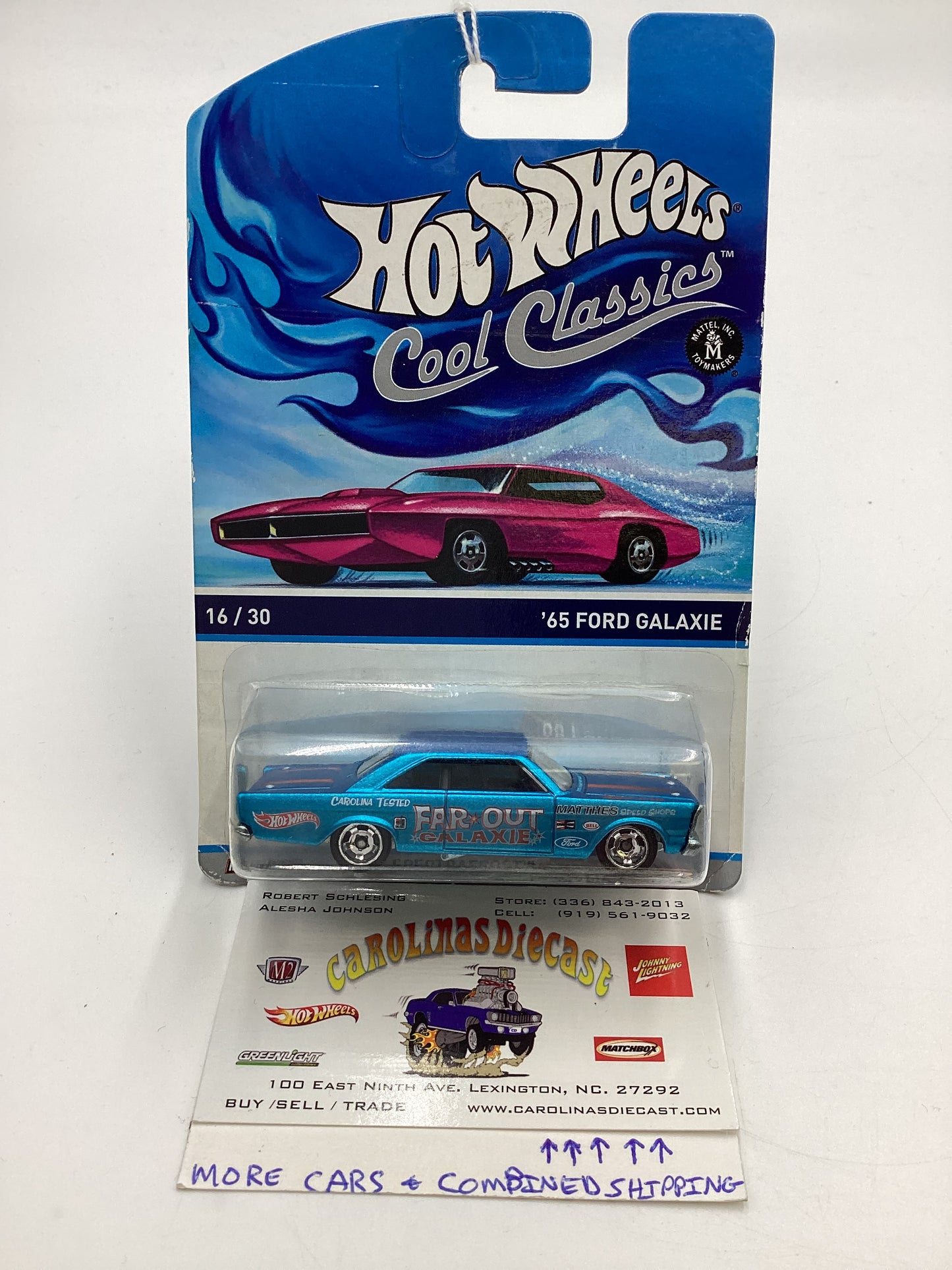 Hot Wheels Cool Classics 65 Ford Galaxie 16/30 SR