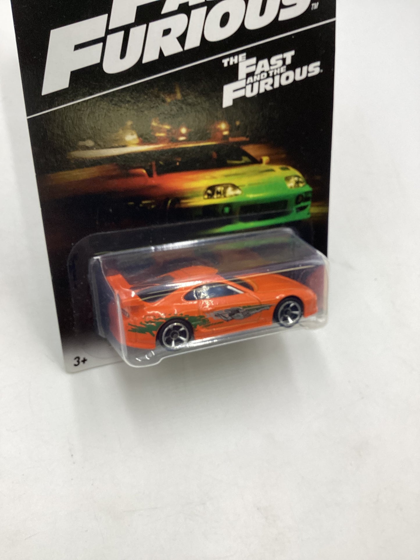 Hot wheels 2016 Fast and furious 94 Toyota supra orange #1 w/protector 69A