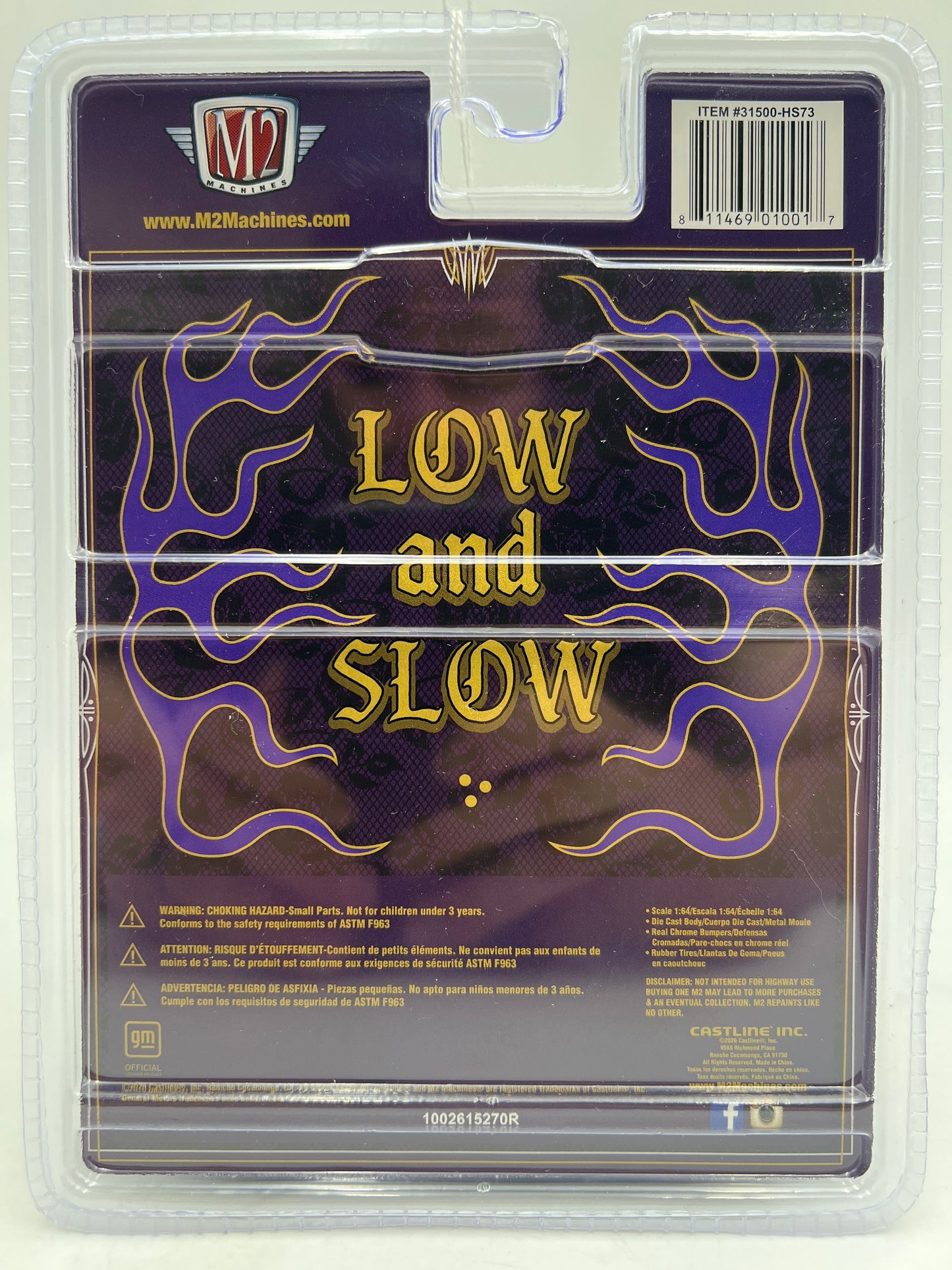 M2 Machines HS73 Hobby Exclusive CHASE Low And Slow 1956 Chevrolet Bel Air