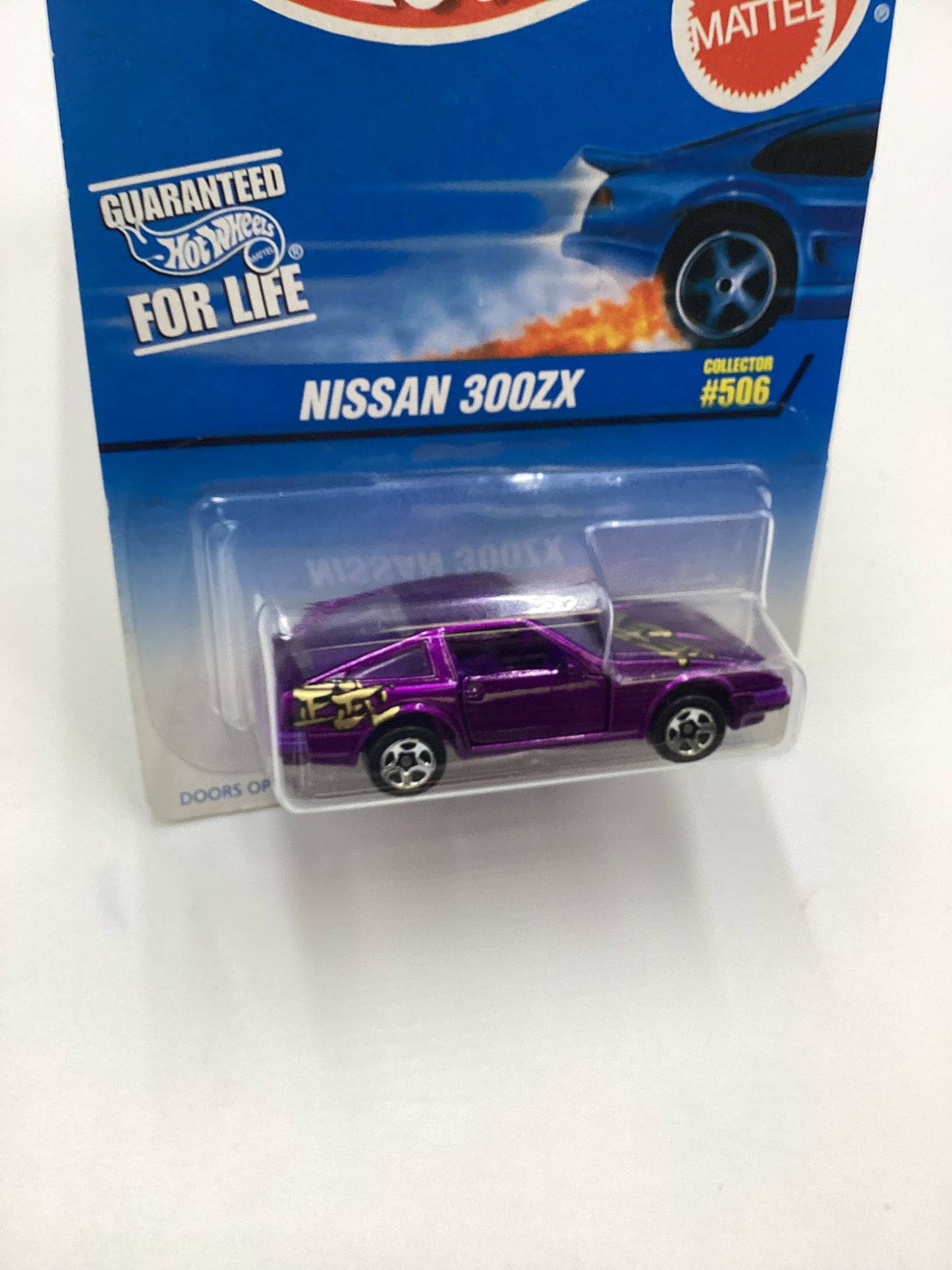 1997 Hot Wheels Collector #506 Nissan 300ZX Purple 240E