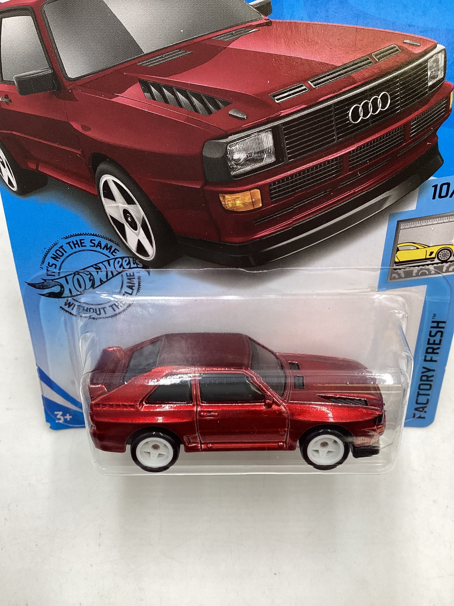 2020 Hot wheels Super treasure hunt #145 84 Audi Sport Quattro Red W/ Protector