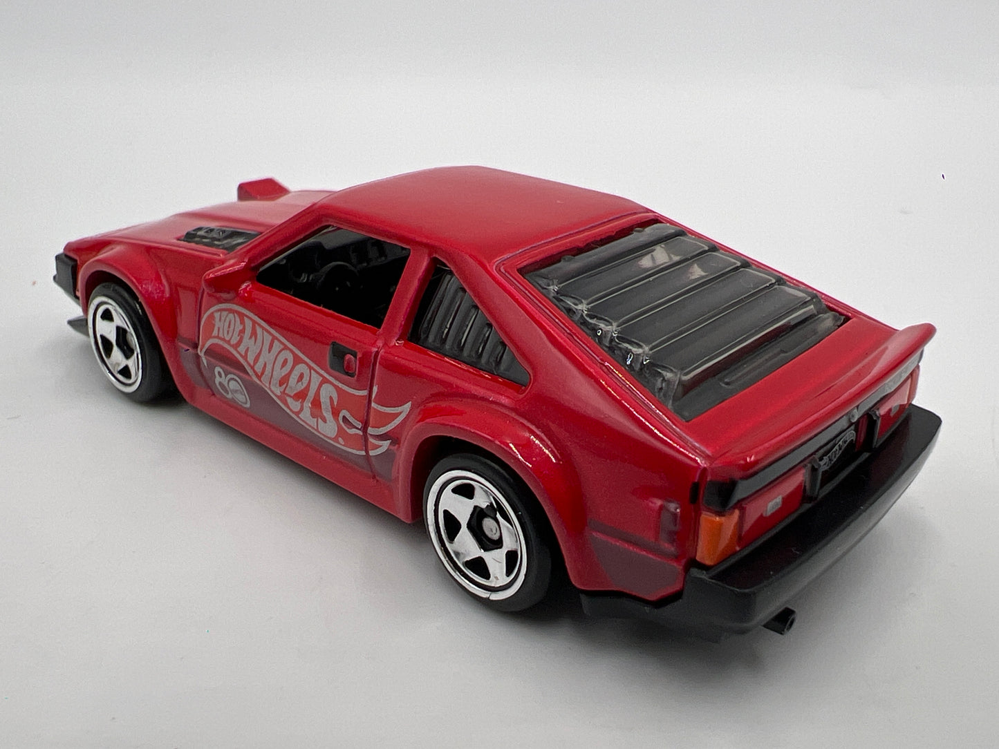 2025 Hot Wheels Silver Series Mattel 80th Anniversary Box Set 82 Toyota Supra Red Loose